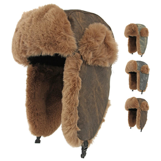 Murmansk Fluffy Fur Trapper Hat
