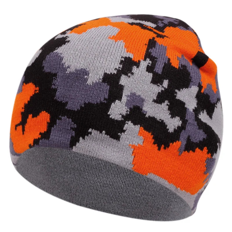 The Ridgeway | Camouflage Knitted Street Style Beanie | Urban Caps NZ