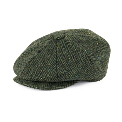 The Connemara | Men's Wool Tweed Snap-Brim Newsboy Cap | Urban Caps NZ
