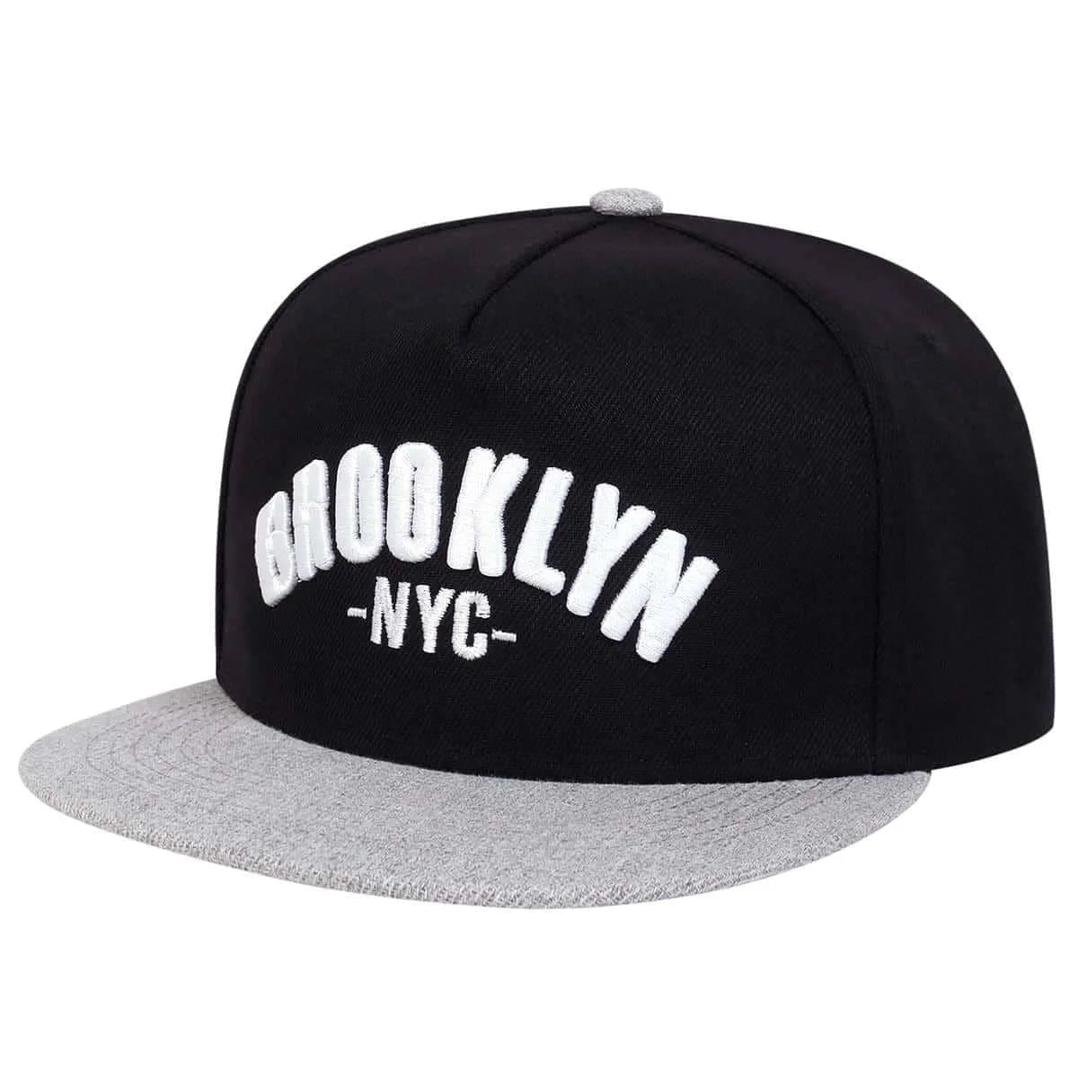 The Brooklyn | Borough Embroidery Unisex Snapback Cap | Urban Caps NZ