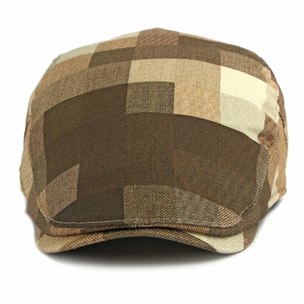 Greenwich Plaid Artist Beret