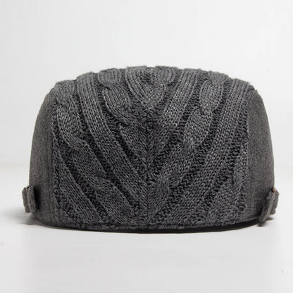 Soft-Top Knitted Ivy Cap | Scottish Winter Flat Cap | Urban Caps NZ