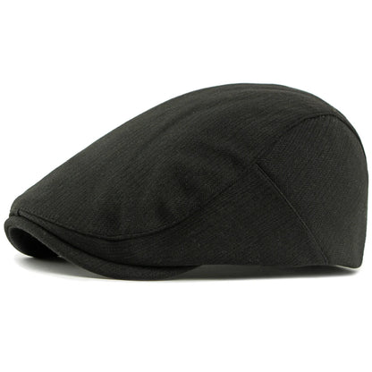 Exeter Knitted Artist Beret in Black