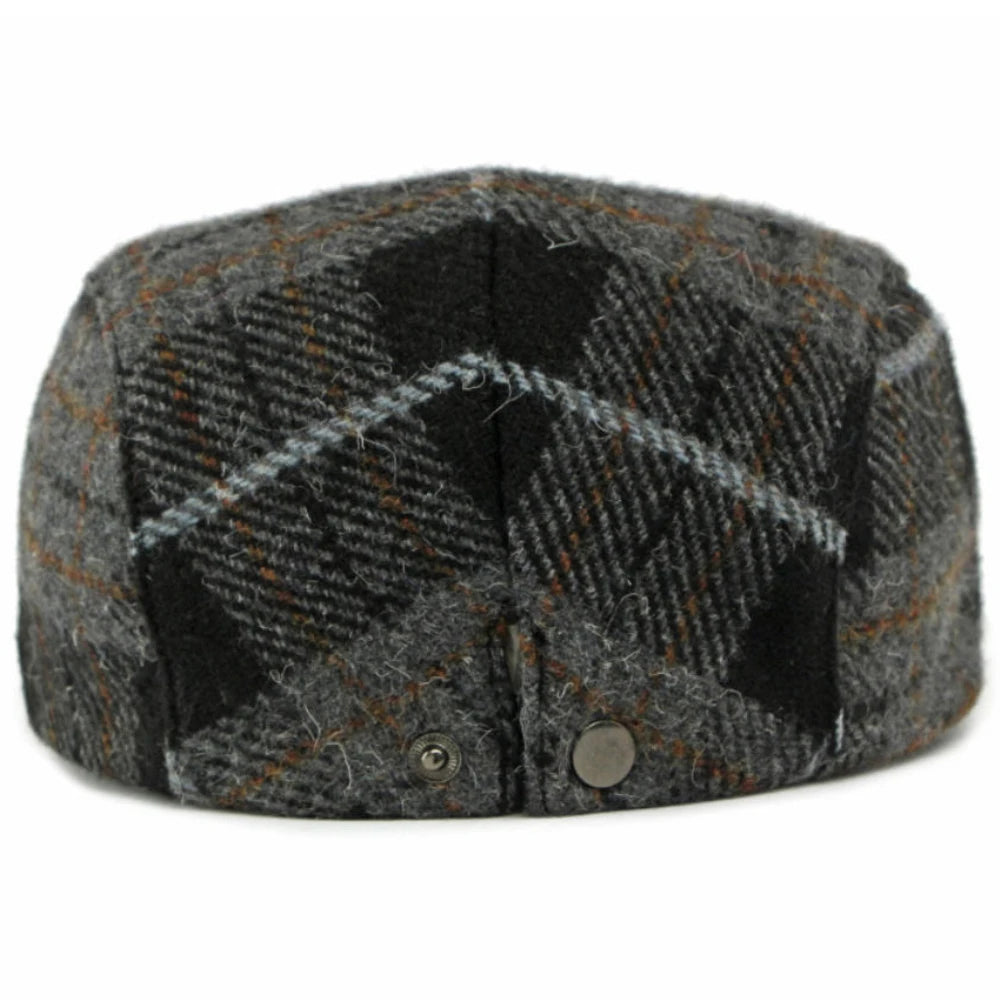 Bury Plaid Wool Beret