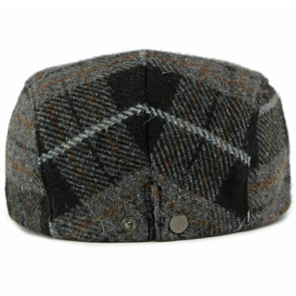 Bury Plaid Wool Beret