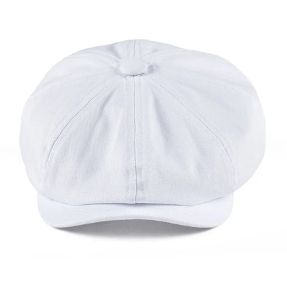 The Savile | Unisex Cotton Twill Oversized Newsboy Cap | Urban Caps NZ