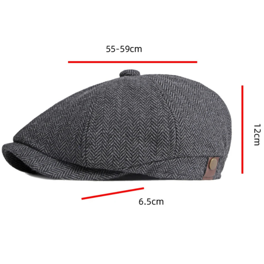 Ludlow Striped Artist Beret