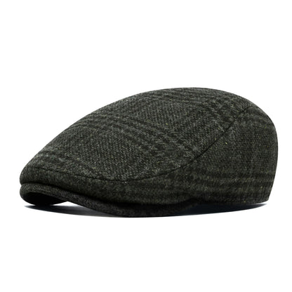The Perthshire | Men's Wool Blend Winter Newsboy Cap | Urban Caps NZ