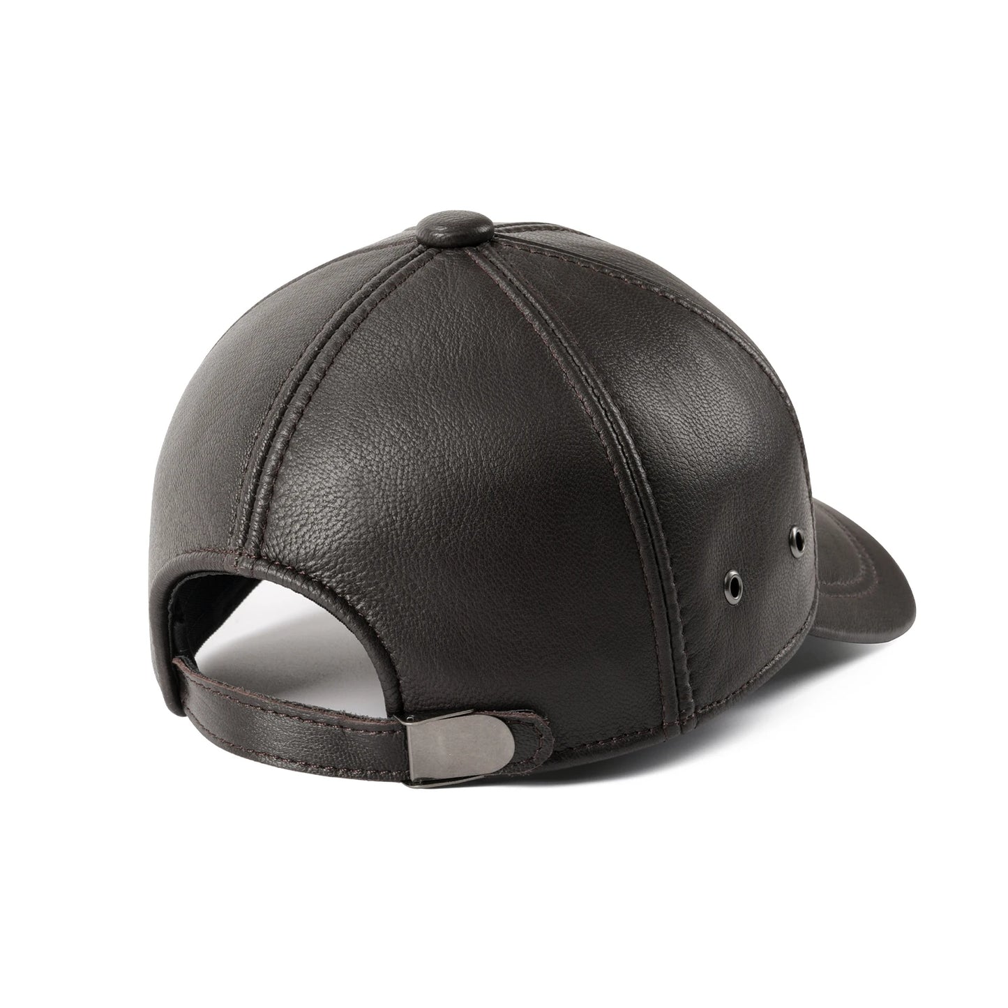 The Mayfair | 100% Leather Structured Baseball Cap | Urban Caps NZ