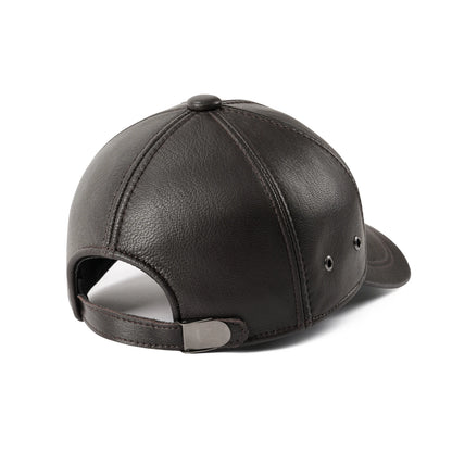The Mayfair | 100% Leather Structured Baseball Cap | Urban Caps NZ