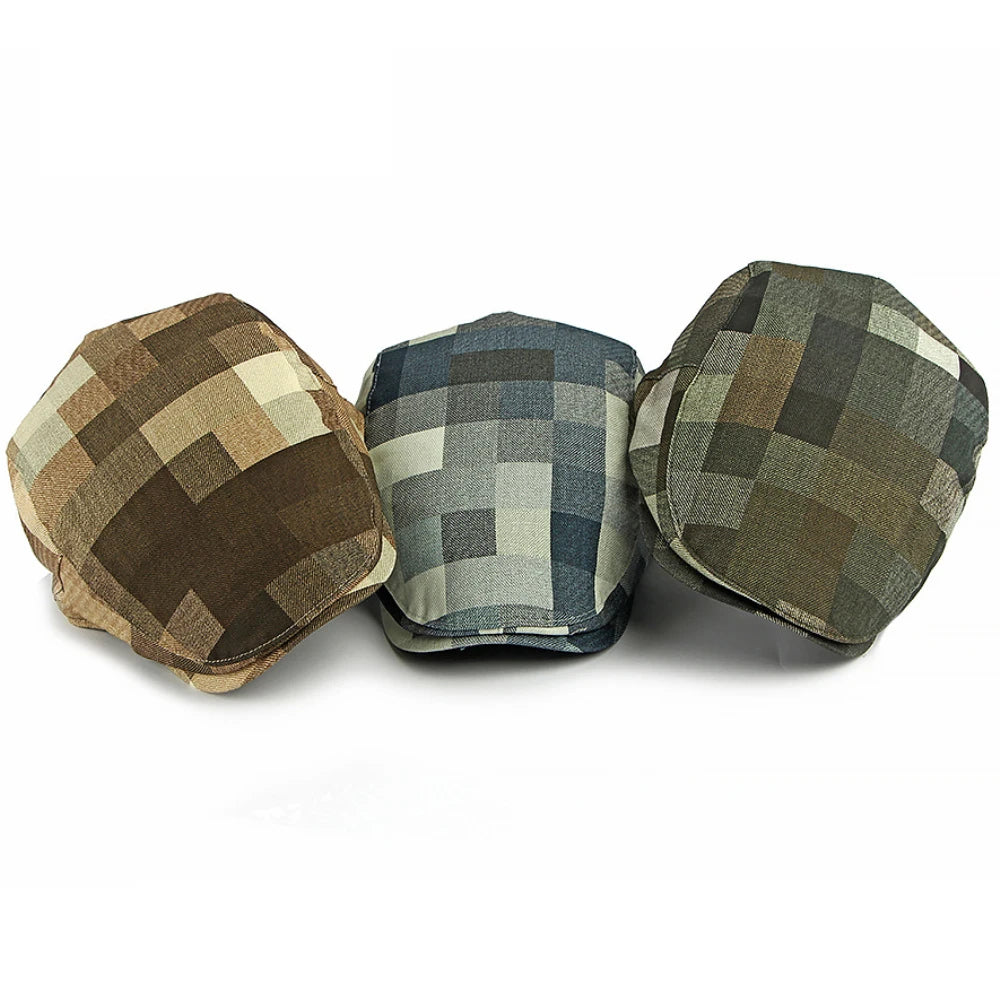 Greenwich Plaid Artist Beret