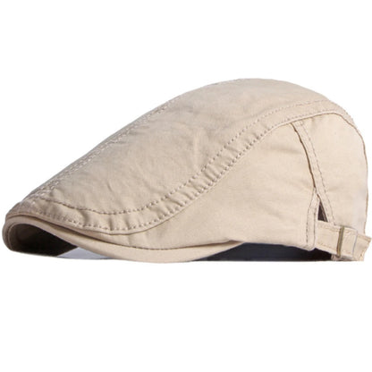Sheffield Cotton Artist Beret in Beige