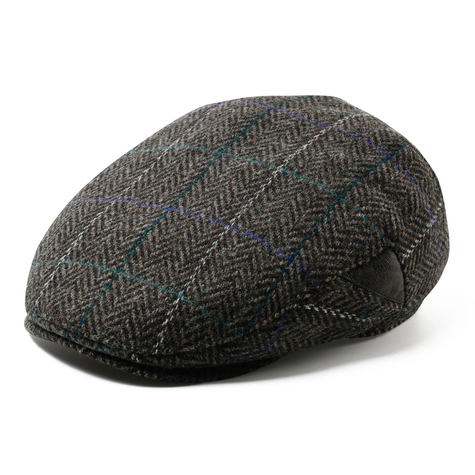 The Dingle | Unisex Wool Tweed Herringbone Irish Flat Cap | Urban Caps NZ