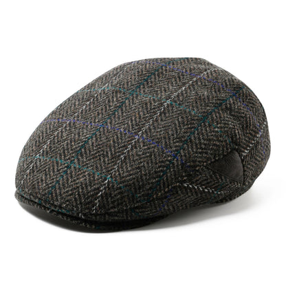 The Dingle | Unisex Wool Tweed Herringbone Irish Flat Cap | Urban Caps NZ