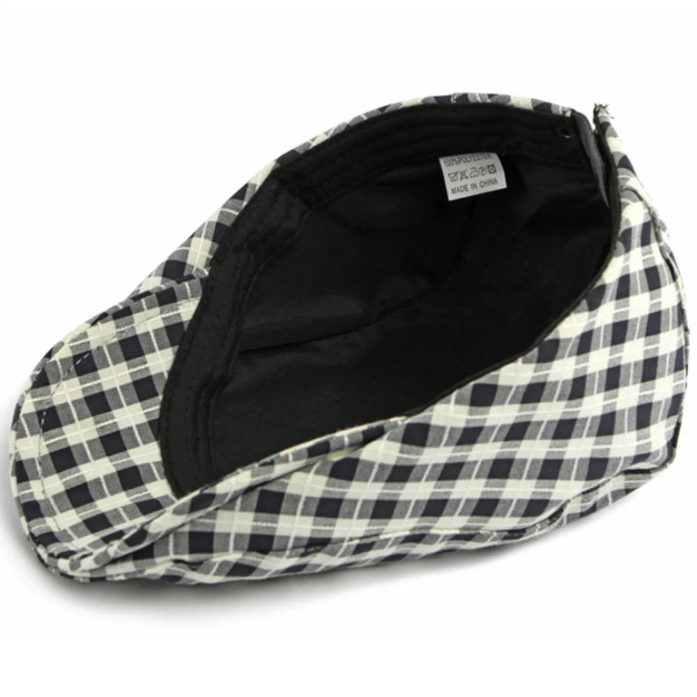 Ealing Plaid Beret