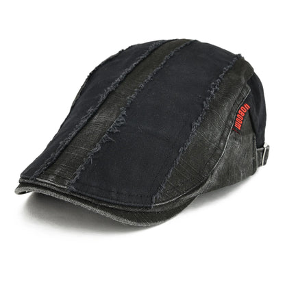 The Stirling | Men's Cotton Ivy Driver Flat Cap | Urban Caps NZ