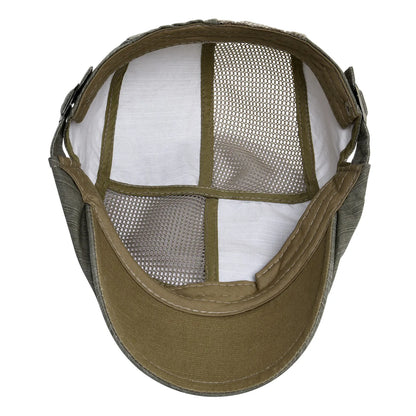 The Sedbergh | Men's Distressed Cotton Retro Baker Boy Cap | Urban Caps NZ