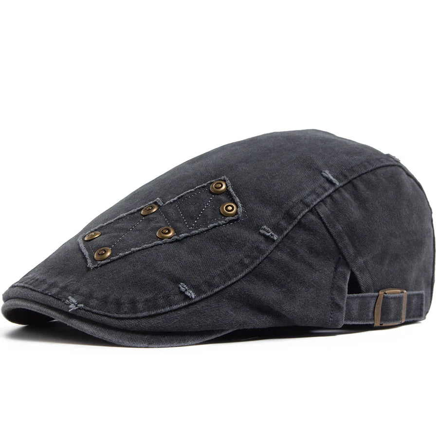 Washed Cabbie Ivy Cap | Vintage Heritage Flat Cap | Urban Caps NZ