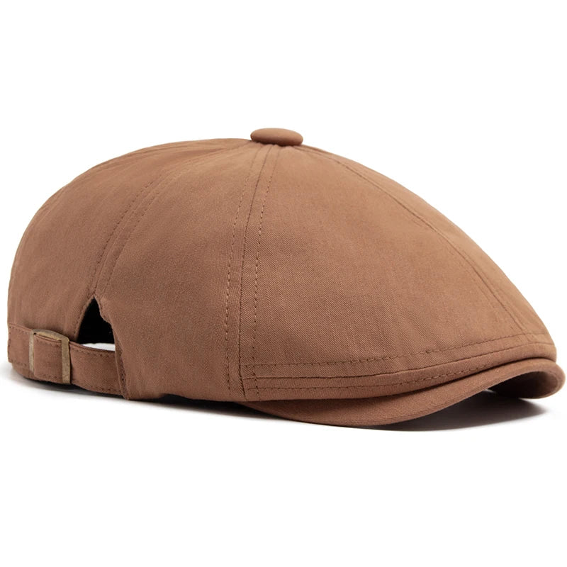 Classic Cotton Newsboy Cap | Daily Wear British Cap | Urban Caps NZ