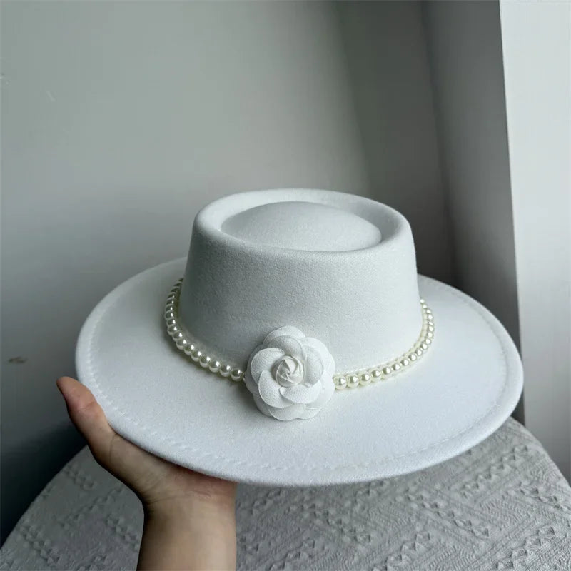 Chantilly Wide-Brim Felt Fedora