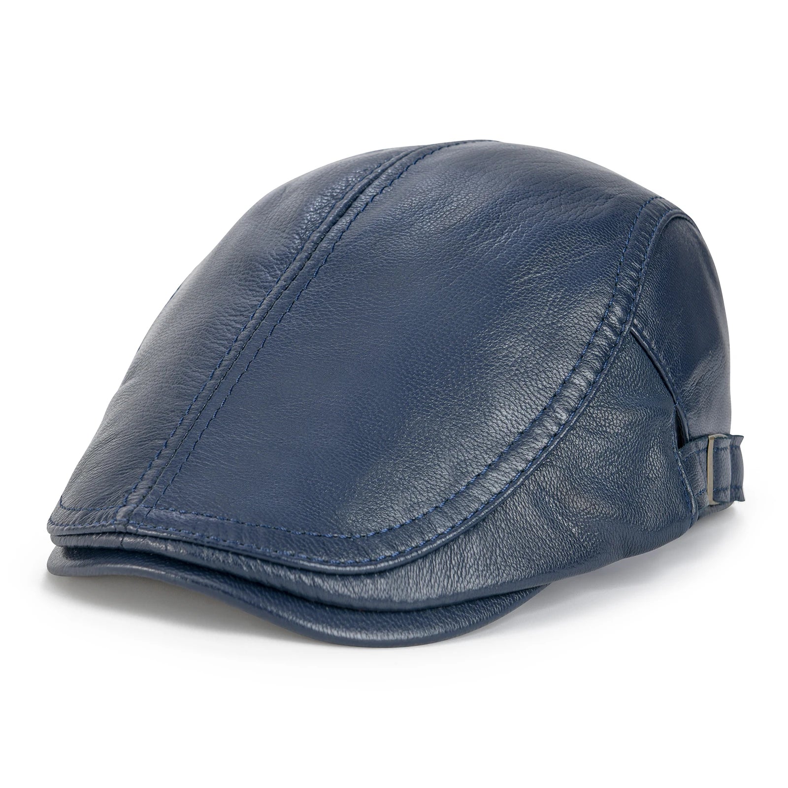 The Burlington | Men's Genuine Lambskin Leather Newsboy Cap | Urban Caps NZ