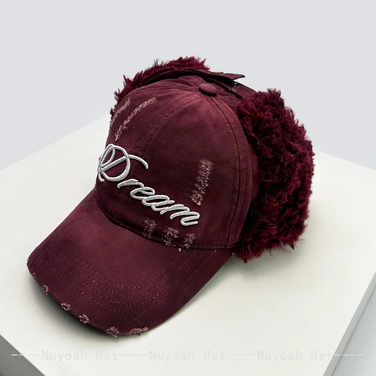Bowery Distressed Baseball Cap in Lm