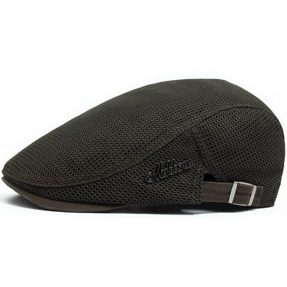 Breathable Mesh Ivy Cap | Country Summer Flat Cap | Urban Caps NZ