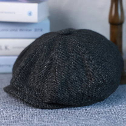 Durham Wool Newsboy Cap