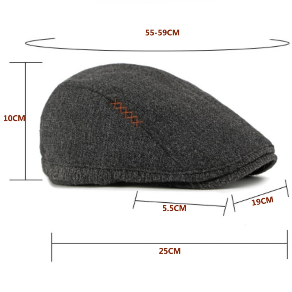 Annecy Fleece-Lined Wool Beret