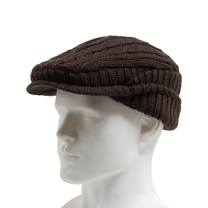 Knitted Earflap Ivy Cap | Scottish Country Flat Cap | Urban Caps NZ