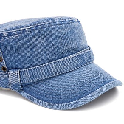 Marylebone Denim Cadet Cap