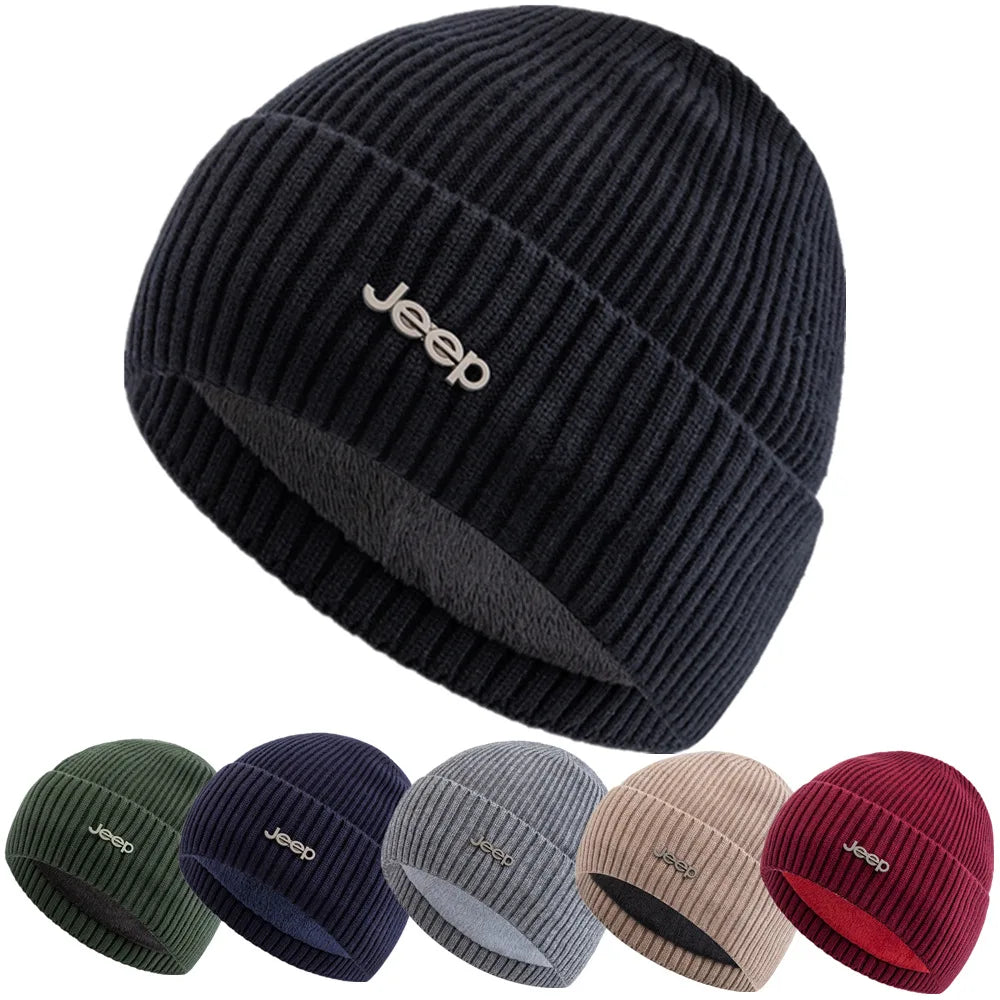 The Aviemore | Fur-Lined Thickened Ski Knitted Beanie | Urban Caps NZ