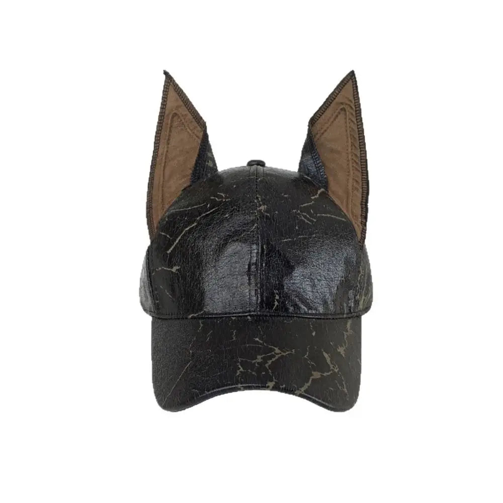 Rebel Doberman Ear Baseball Cap