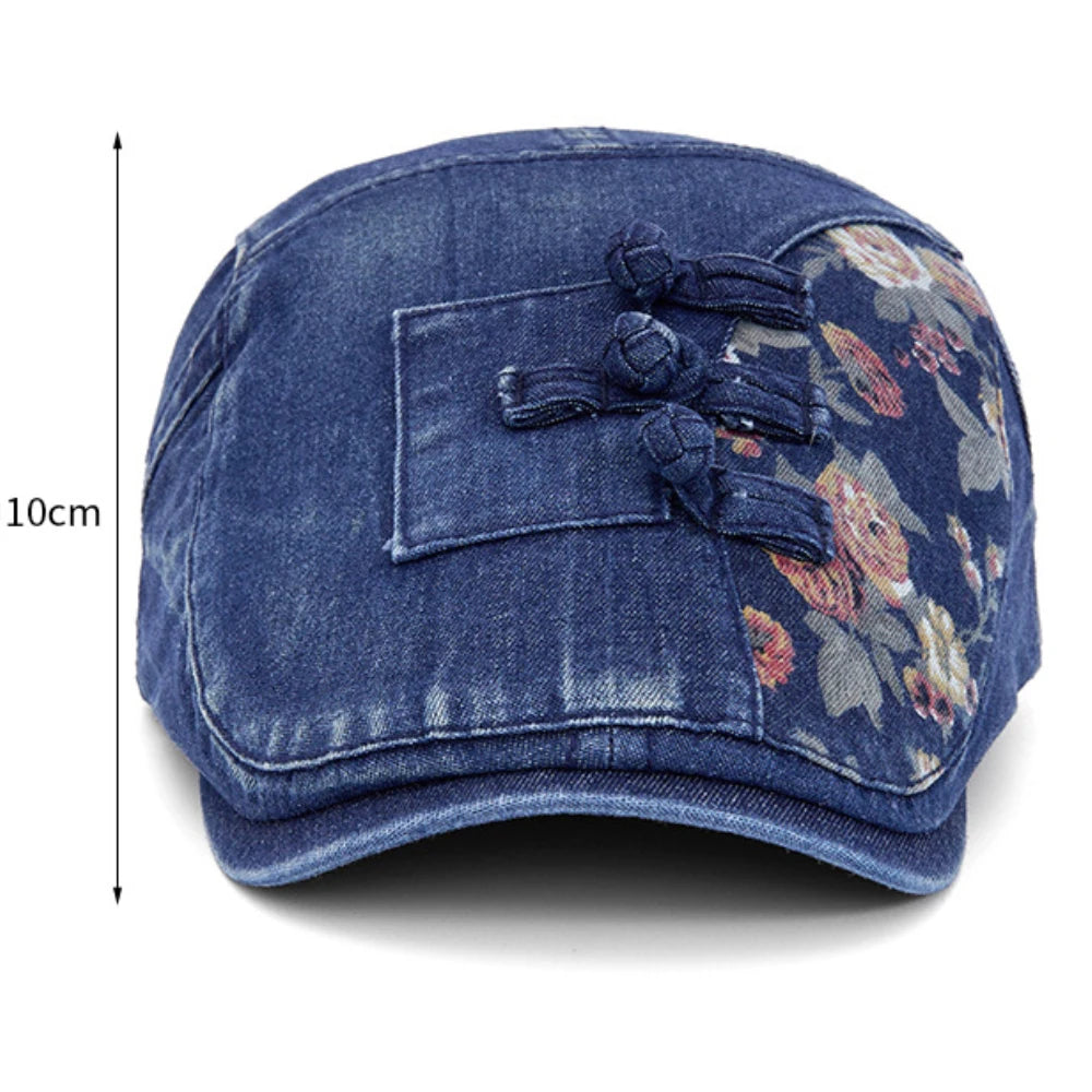 Tetbury Floral Patchwork Beret
