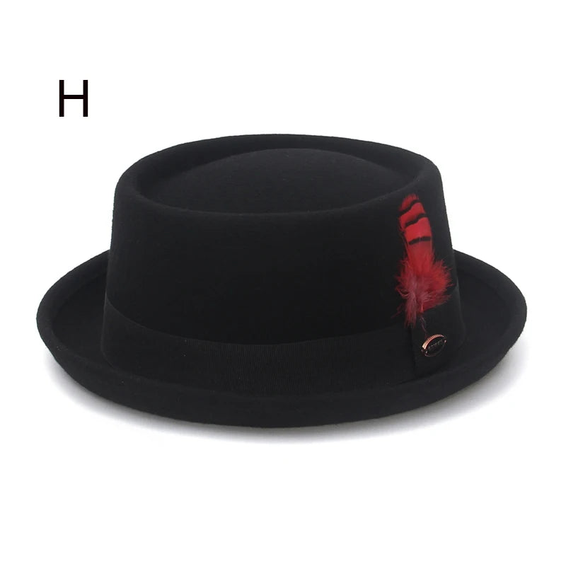 Regent Heritage Wool Pork Pie Hat - Premium Australian Wool Collection