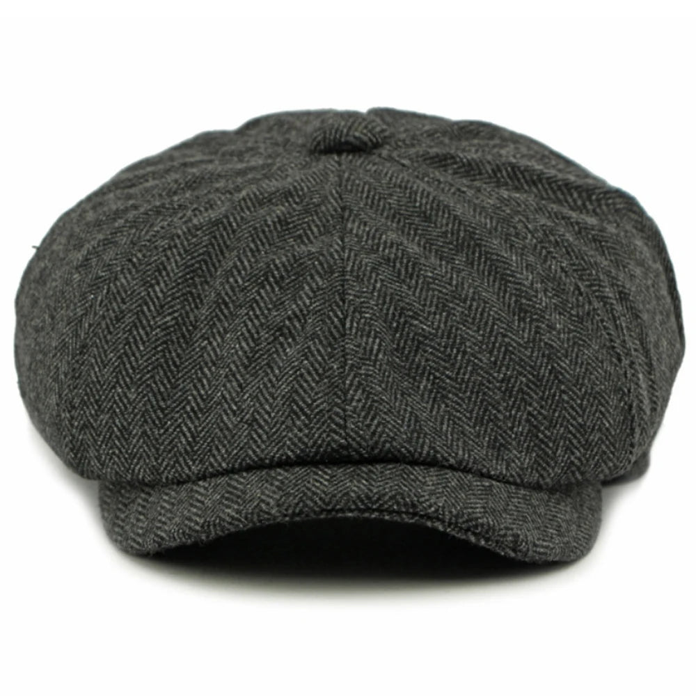 Verona Striped Wool Beret