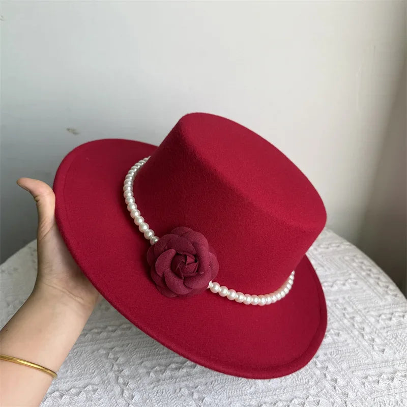 Chantilly Wide-Brim Felt Fedora