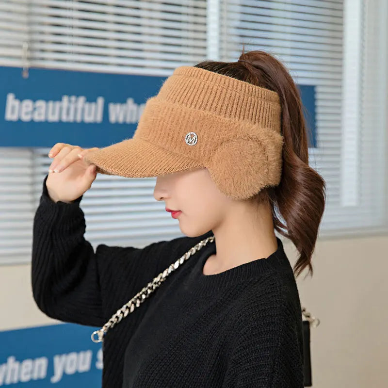 The Lapland | Fleece Knitted Earflap Beanie | Urban Caps NZ