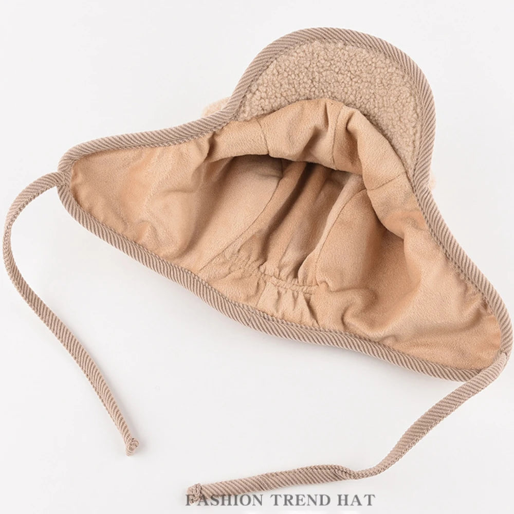 Kamchatka Lamb Fleece Trapper Hat