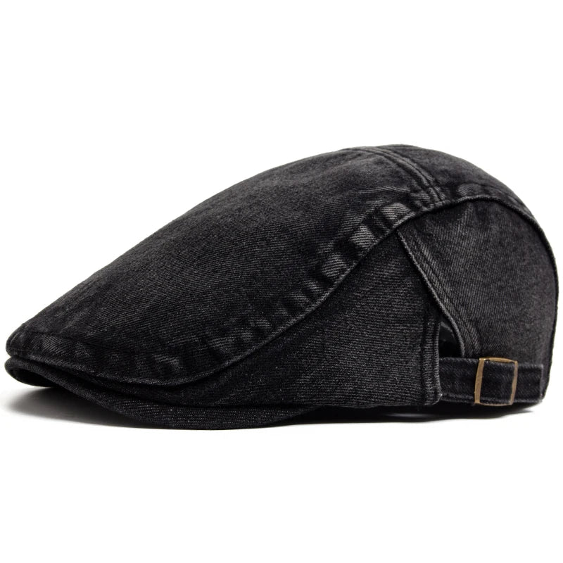Vintage Cotton Ivy Cap | Classic Heritage Flat Cap | Urban Caps NZ