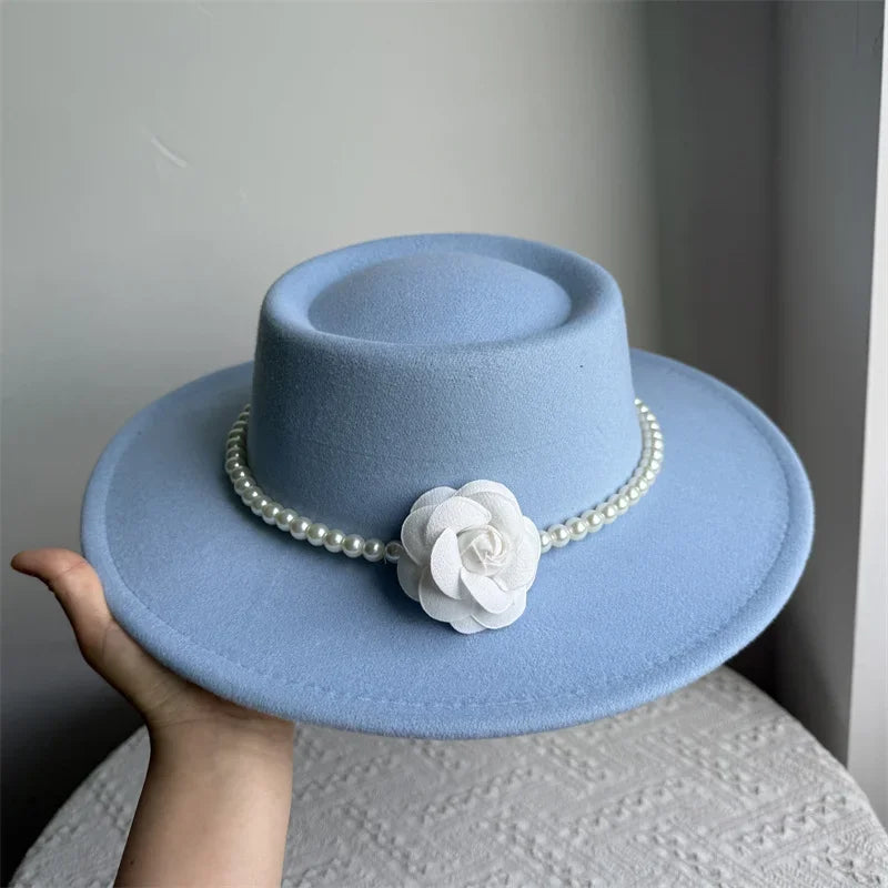 Chantilly Wide-Brim Felt Fedora
