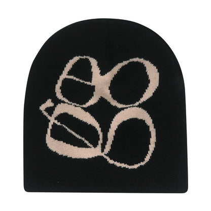 The Skullcap | Y2K Letter Knitted Hip Hop Beanie | Urban Caps NZ