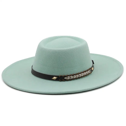 Kingsman Wide-Brim Pork Pie Hat