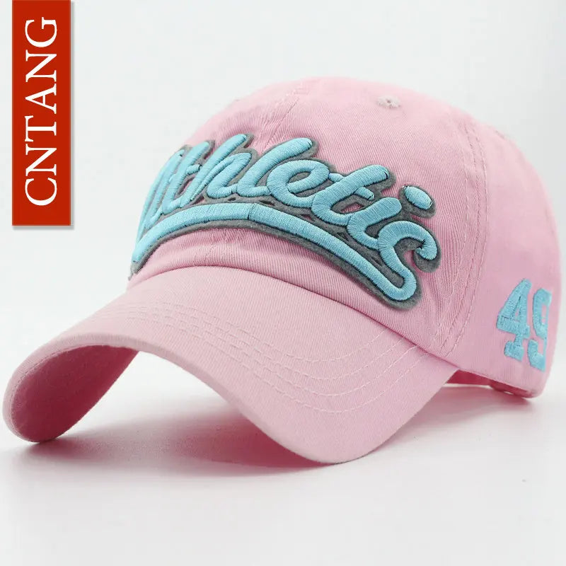 Big Letter Embroidered Baseball Cap | Casual Sports Cap | Urban Caps NZ