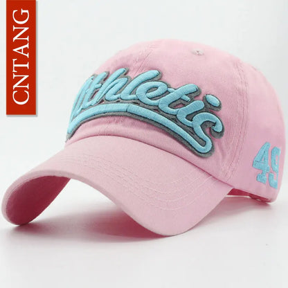 Big Letter Embroidered Baseball Cap | Casual Sports Cap | Urban Caps NZ