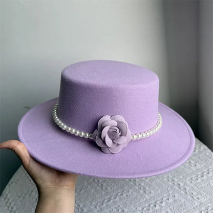 Chantilly Wide-Brim Felt Fedora