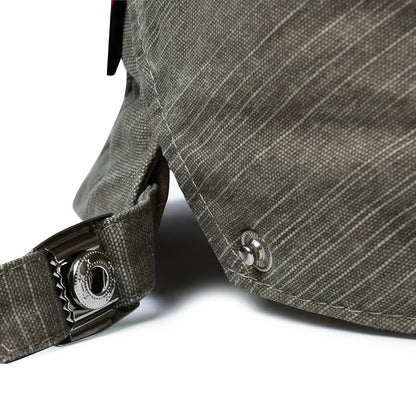 The Sedbergh | Men's Distressed Cotton Retro Baker Boy Cap | Urban Caps NZ