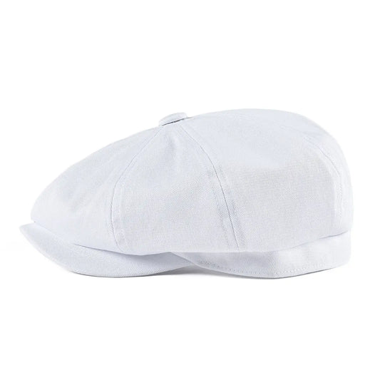 The Savile | Unisex Cotton Twill Oversized Newsboy Cap | Urban Caps NZ