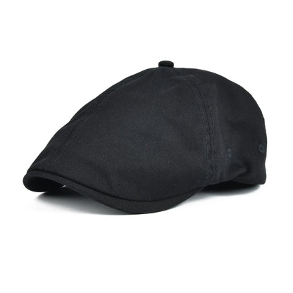 The Thurles | Men's Washed Cotton 6-Panel Button Hunting Cap | Urban Caps NZ