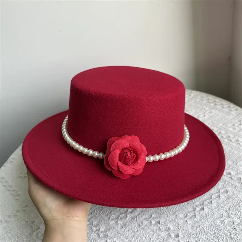 Chantilly Wide-Brim Felt Fedora